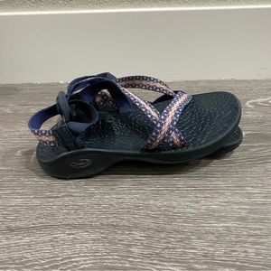 Chacos Navy Blue and Purple Sandals